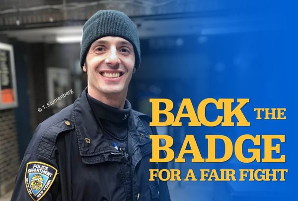 Back the Badge for a Fair Fight!